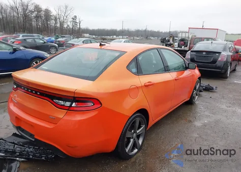 2015 Dodge Dart Gt from USA, damaged, VIN 1C3CDFEB7FD266247